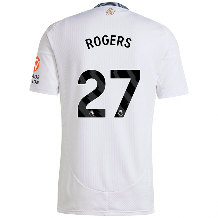 Kinder Morgan Rogers #27 Weiß Auswärtstrikot Trikot 2024/25 T-Shirt