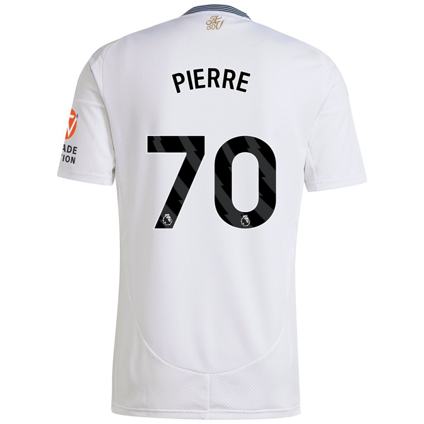 Kinder Kyrie Pierre #70 Weiß Auswärtstrikot Trikot 2024/25 T-Shirt