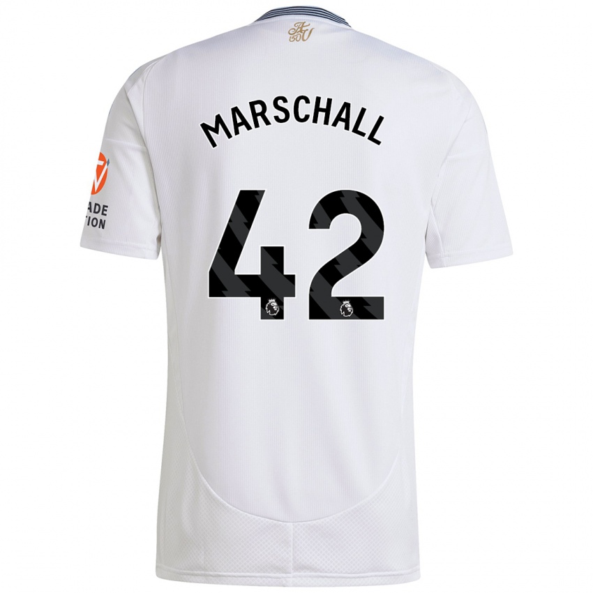 Kinder Filip Marschall #42 Weiß Auswärtstrikot Trikot 2024/25 T-Shirt