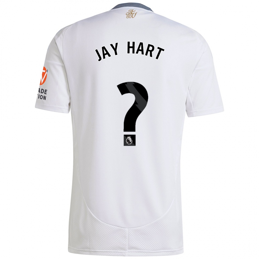 Kinder Taylor Jay Hart #0 Weiß Auswärtstrikot Trikot 2024/25 T-Shirt