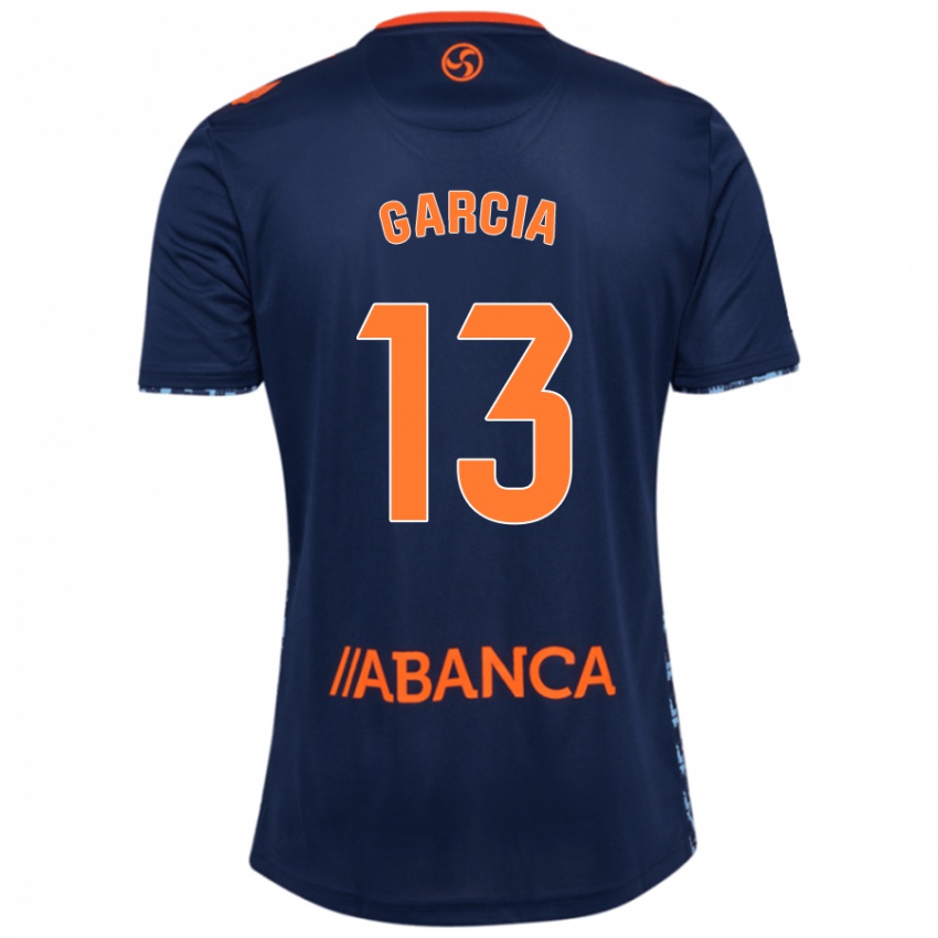 Kinder Raúl García #13 Marineblau Auswärtstrikot Trikot 2024/25 T-Shirt