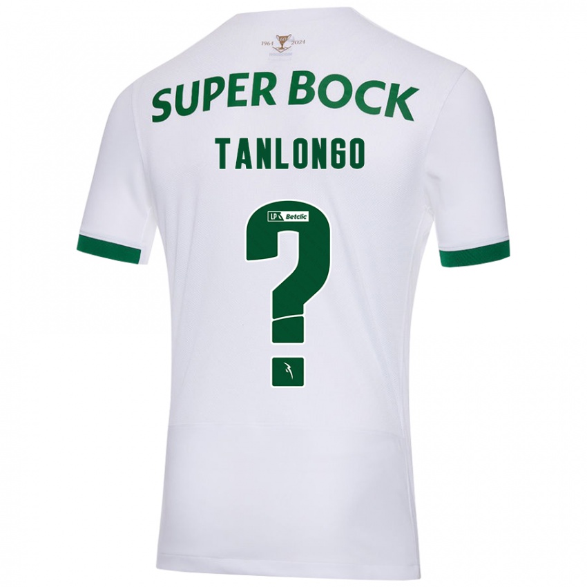 Kinder Mateo Tanlongo #0 Weiß Grün Auswärtstrikot Trikot 2024/25 T-Shirt