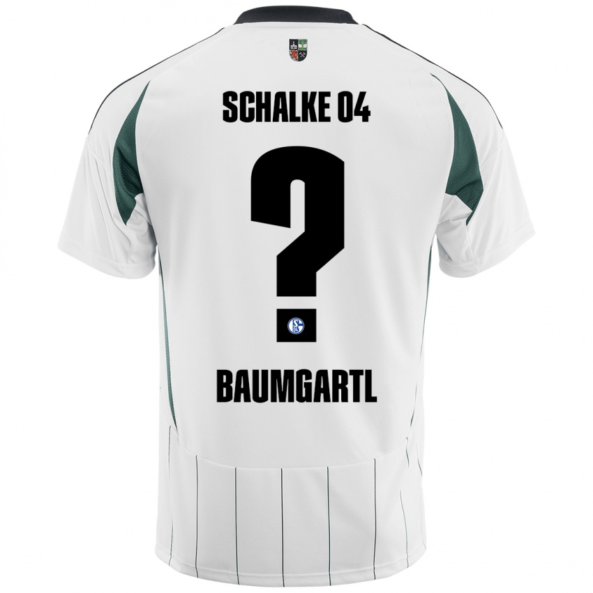 Kinder Timo Baumgartl #0 Weiß Grün Auswärtstrikot Trikot 2024/25 T-Shirt