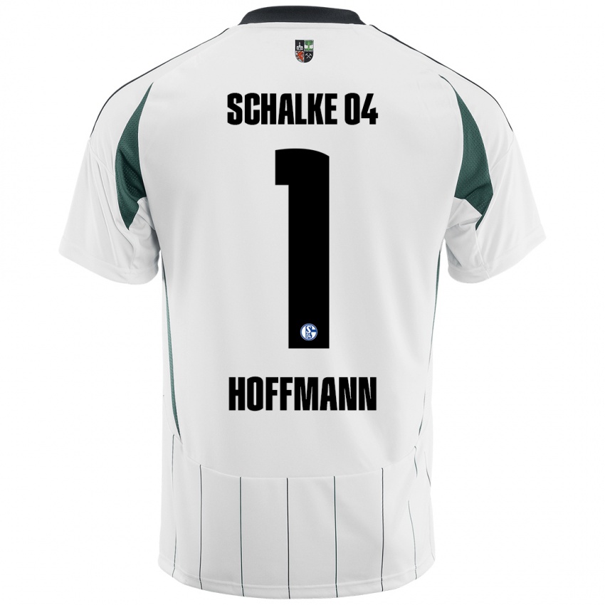 Kinder Ron-Thorben Hoffmann #1 Weiß Grün Auswärtstrikot Trikot 2024/25 T-Shirt