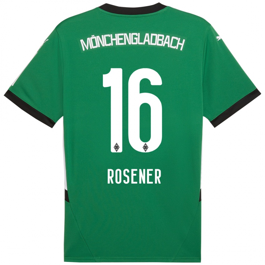 Kinder Chiara Rösener #16 Grün Weiß Auswärtstrikot Trikot 2024/25 T-Shirt