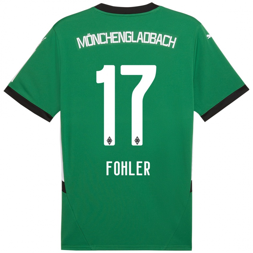 Kinder Selma Fohler #17 Grün Weiß Auswärtstrikot Trikot 2024/25 T-Shirt