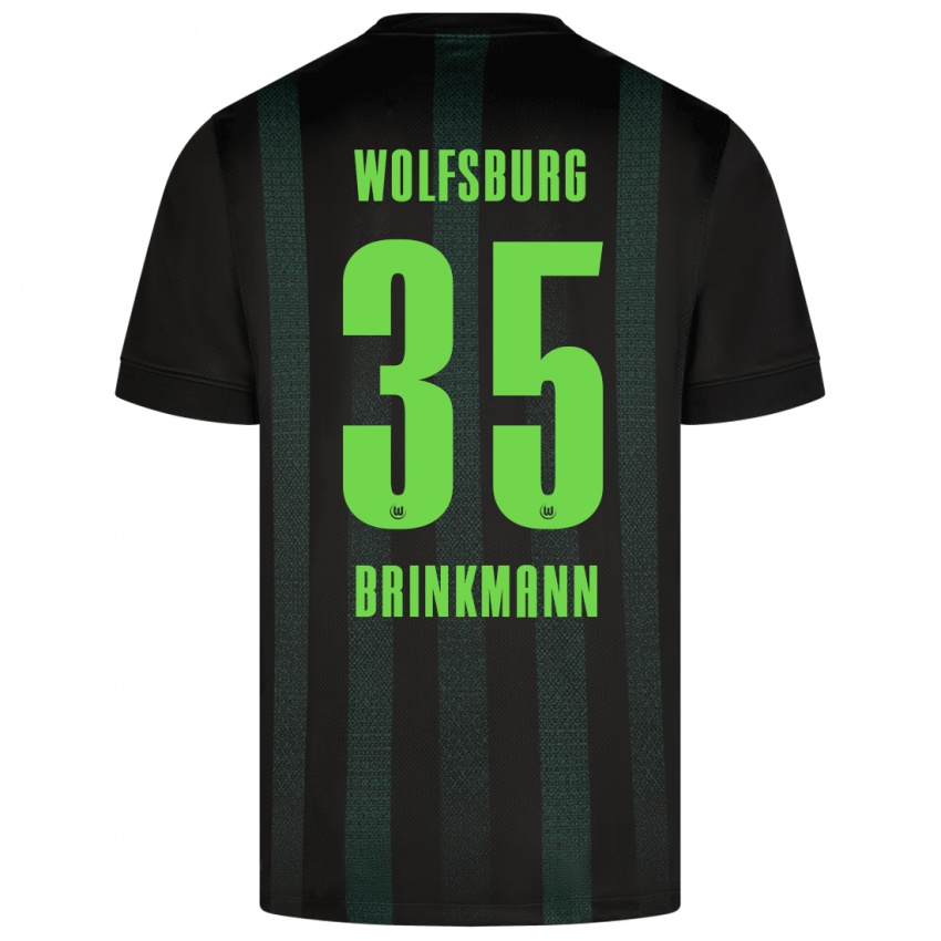 Kinder Karla Brinkmann #35 Dunkelgrün Auswärtstrikot Trikot 2024/25 T-Shirt