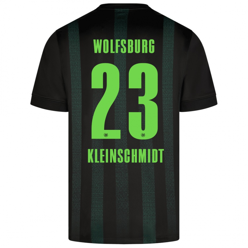 Kinder Max Kleinschmidt #23 Dunkelgrün Auswärtstrikot Trikot 2024/25 T-Shirt