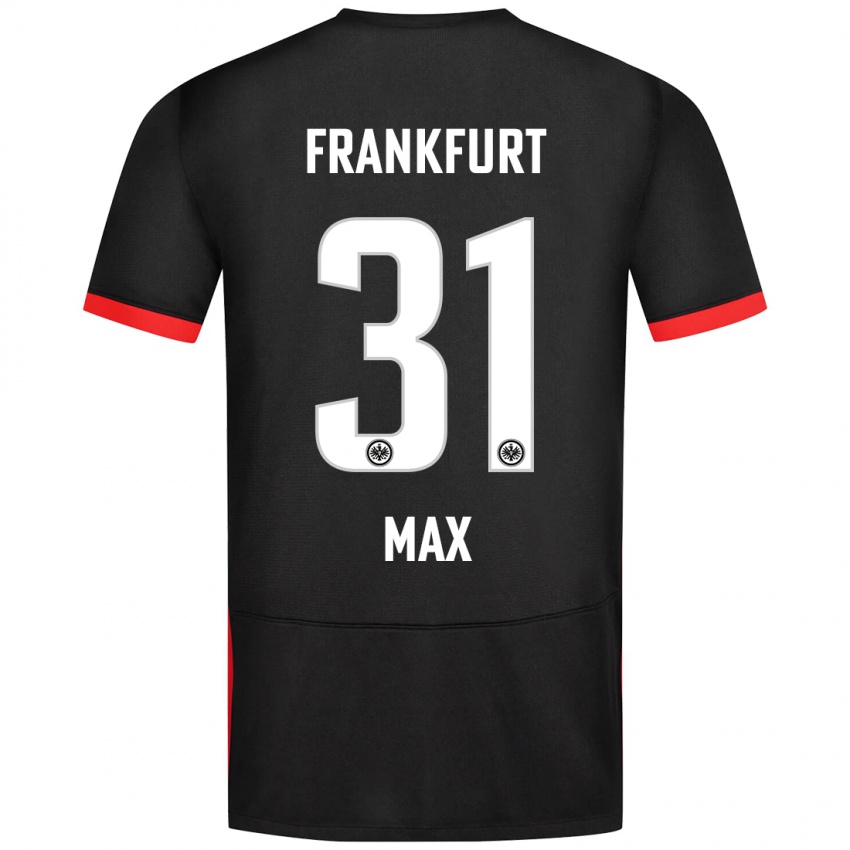 Kinder Philipp Max #31 Schwarz Auswärtstrikot Trikot 2024/25 T-Shirt