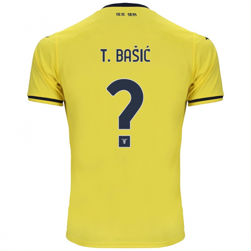 Kinder Toma Basic #0 Gelb Auswärtstrikot Trikot 2024/25 T-Shirt