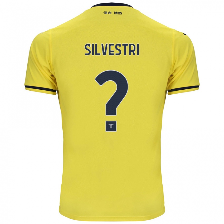 Kinder Thomas Silvestri #0 Gelb Auswärtstrikot Trikot 2024/25 T-Shirt