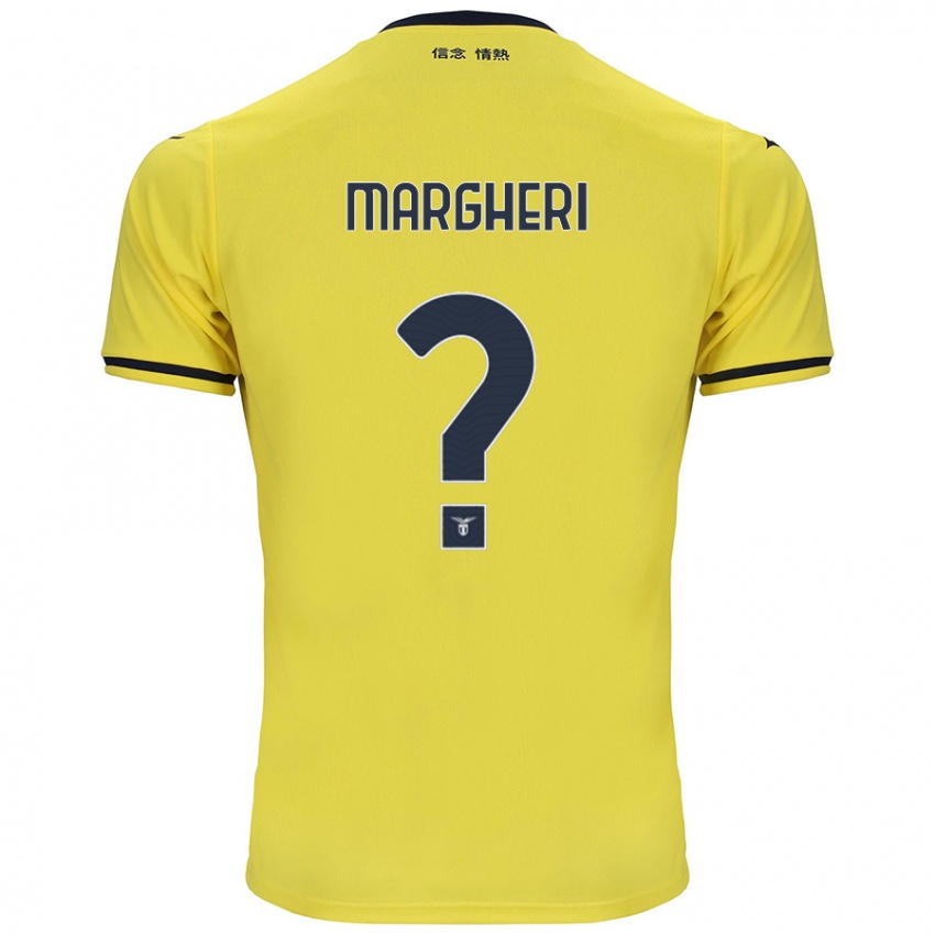 Kinder Emanuele Margheri #0 Gelb Auswärtstrikot Trikot 2024/25 T-Shirt