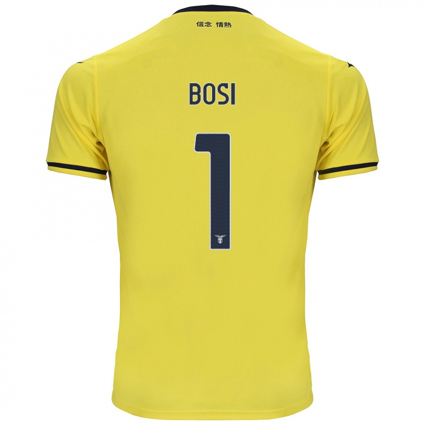 Kinder Gioele Bosi #1 Gelb Auswärtstrikot Trikot 2024/25 T-Shirt