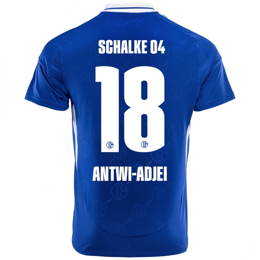 Herren Christopher Antwi-Adjei #18 Königsblau Heimtrikot Trikot 2024/25 T-Shirt