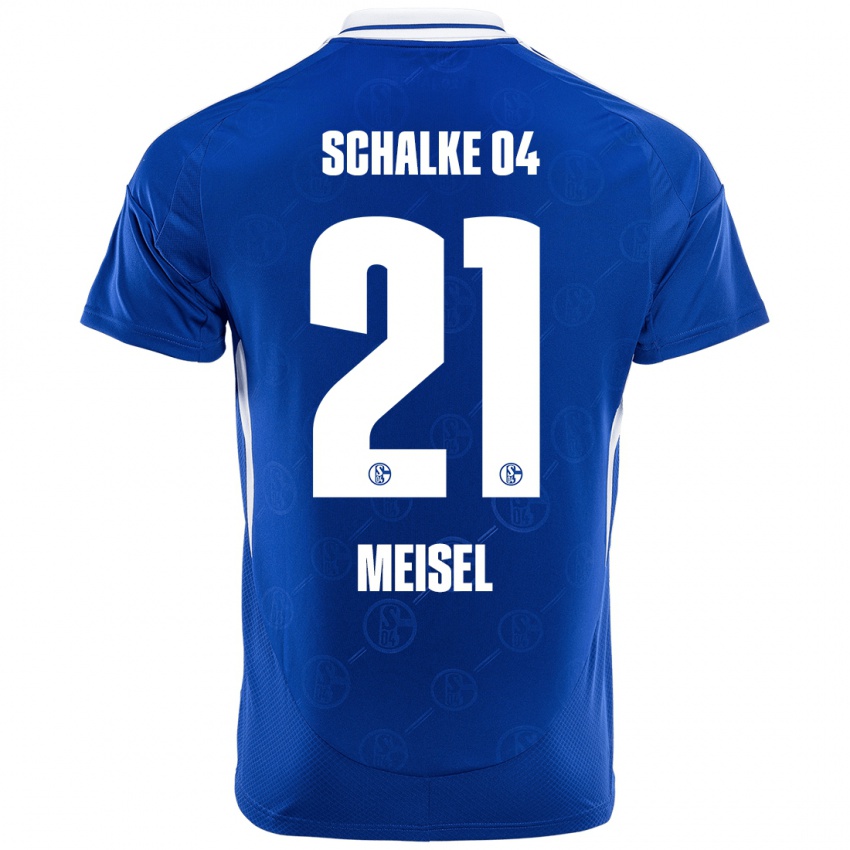 Herren Kelsey Meisel #21 Königsblau Heimtrikot Trikot 2024/25 T-Shirt