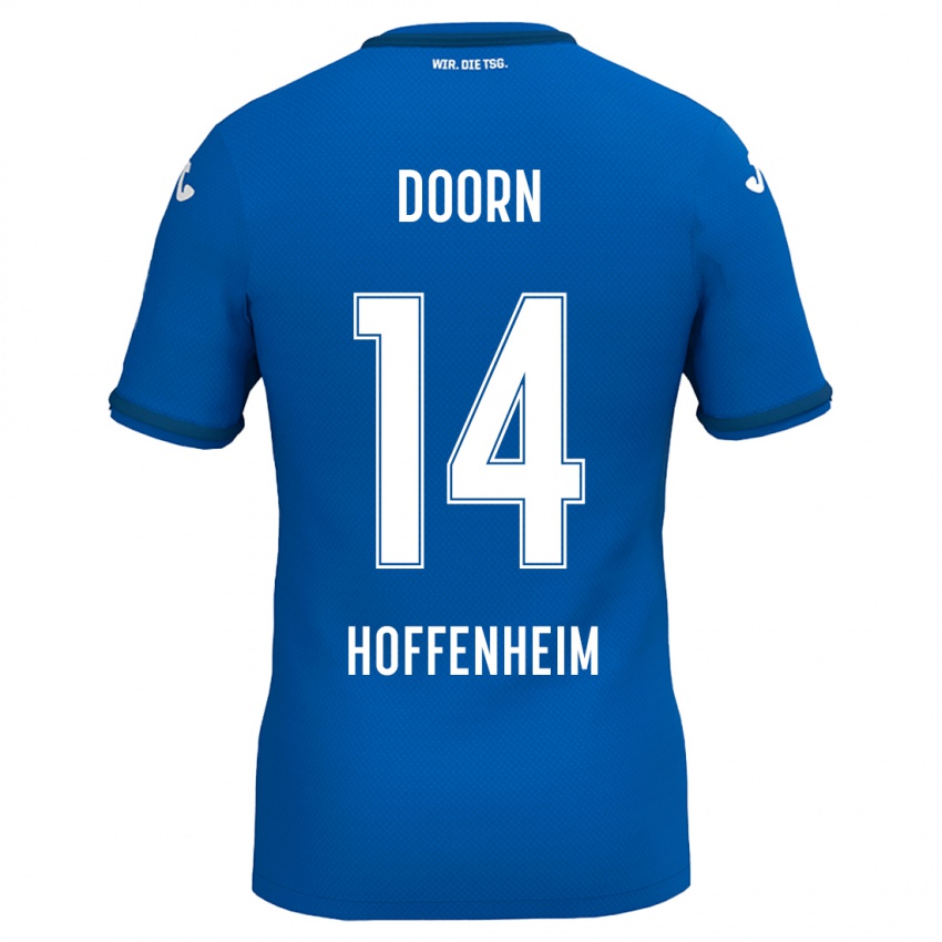 Herren Lisa Doorn #14 Königsblau Heimtrikot Trikot 2024/25 T-Shirt