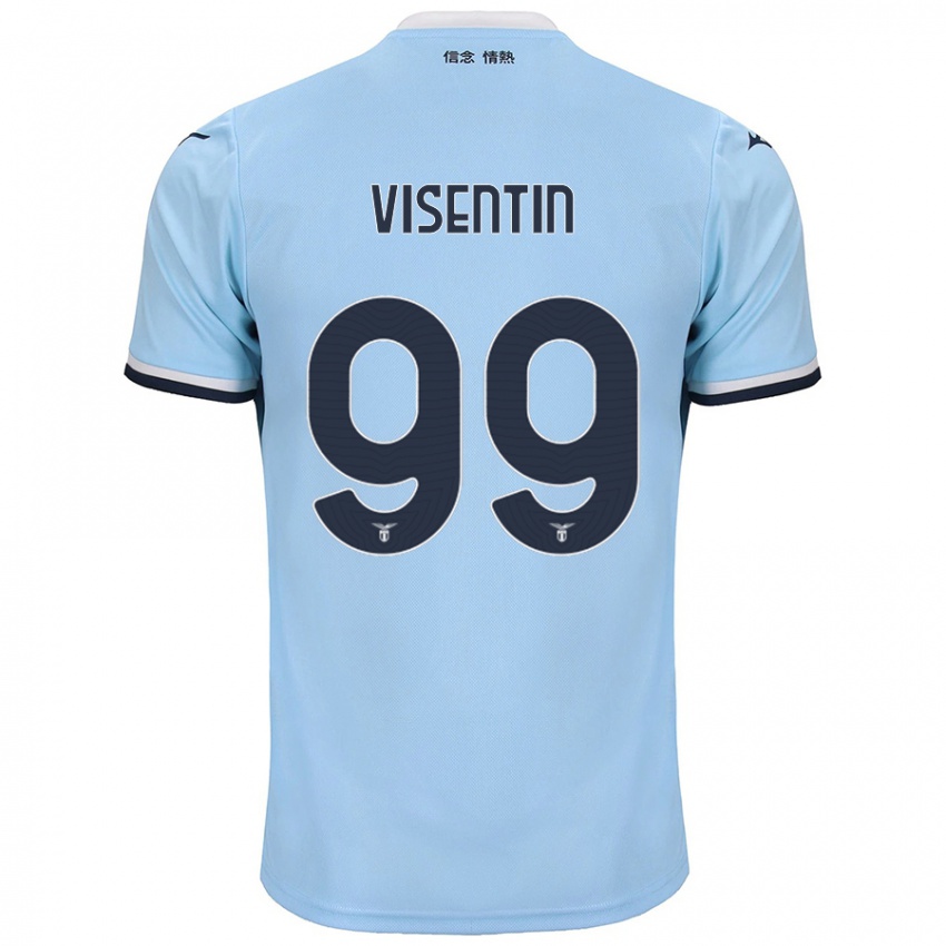 Herren Noemi Visentin #99 Blau Heimtrikot Trikot 2024/25 T-Shirt