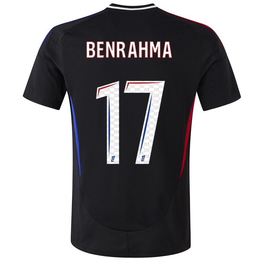 Herren Said Benrahma #17 Schwarz Auswärtstrikot Trikot 2024/25 T-Shirt