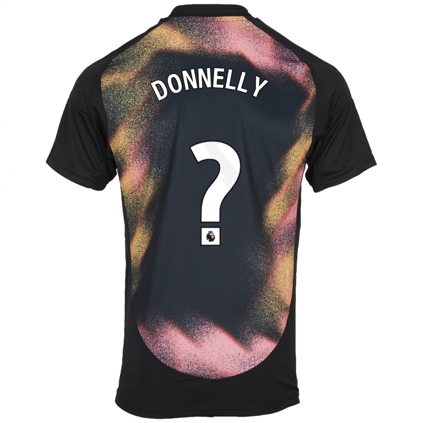 Herren Ryan Donnelly #0 Schwarz Weiß Auswärtstrikot Trikot 2024/25 T-Shirt