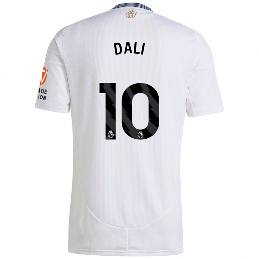 Herren Kenza Dali #10 Weiß Auswärtstrikot Trikot 2024/25 T-Shirt