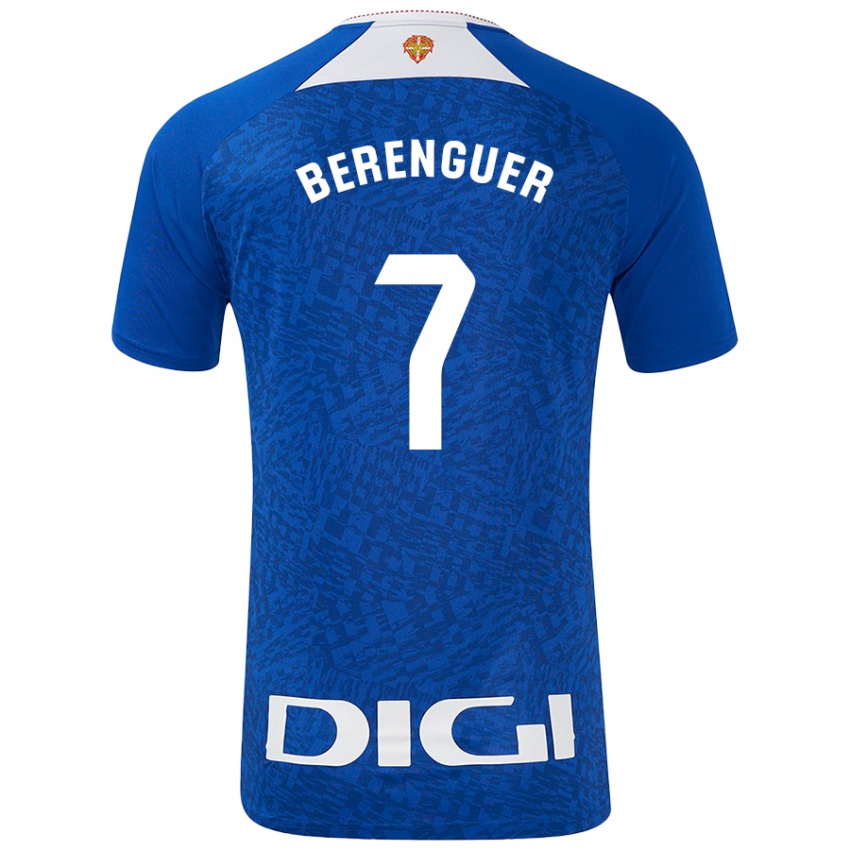 Herren Alex Berenguer #7 Königsblau Auswärtstrikot Trikot 2024/25 T-Shirt