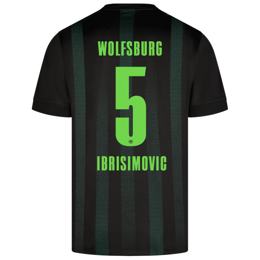 Herren Amar Ibrisimovic #5 Dunkelgrün Auswärtstrikot Trikot 2024/25 T-Shirt