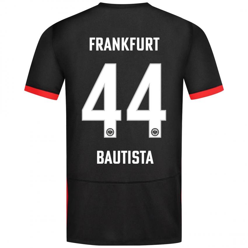 Herren Davis Bautista #44 Schwarz Auswärtstrikot Trikot 2024/25 T-Shirt