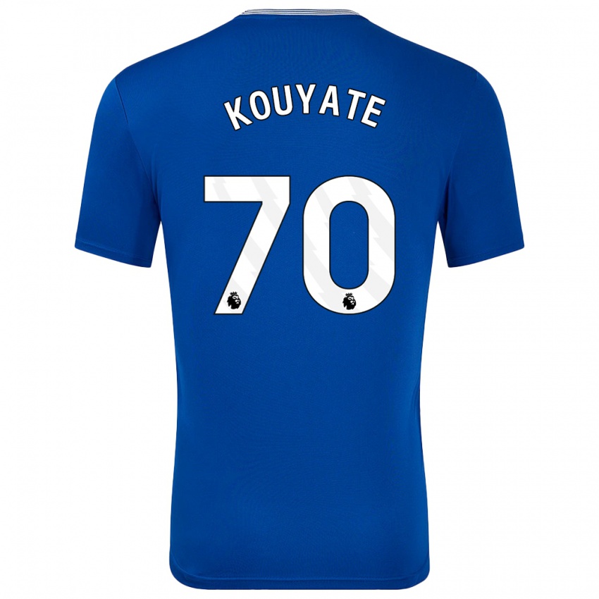 Damen Katia Kouyate #70 Blau Mit Heimtrikot Trikot 2024/25 T-Shirt