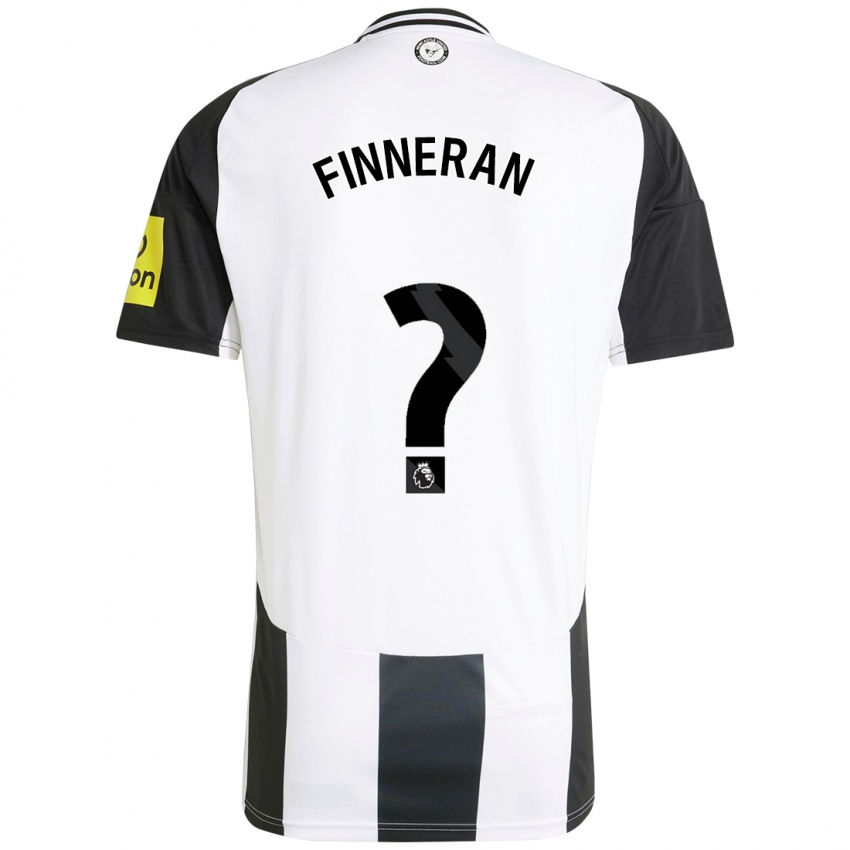 Damen Rory Finneran #0 Weiß Schwarz Heimtrikot Trikot 2024/25 T-Shirt