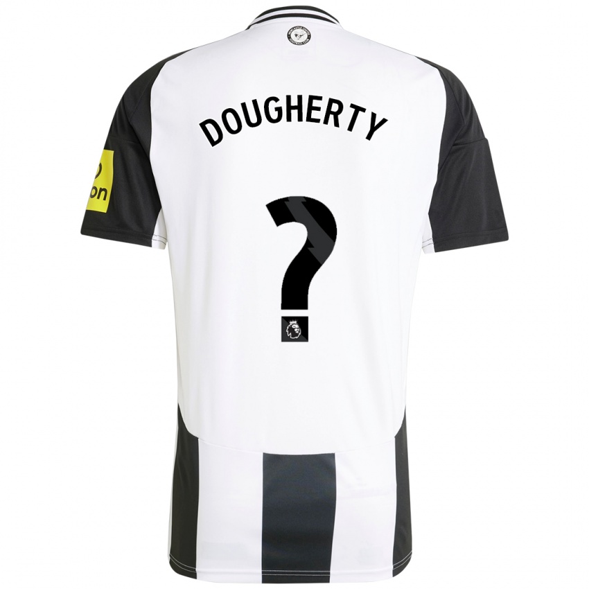 Damen Ryan Dougherty #0 Weiß Schwarz Heimtrikot Trikot 2024/25 T-Shirt