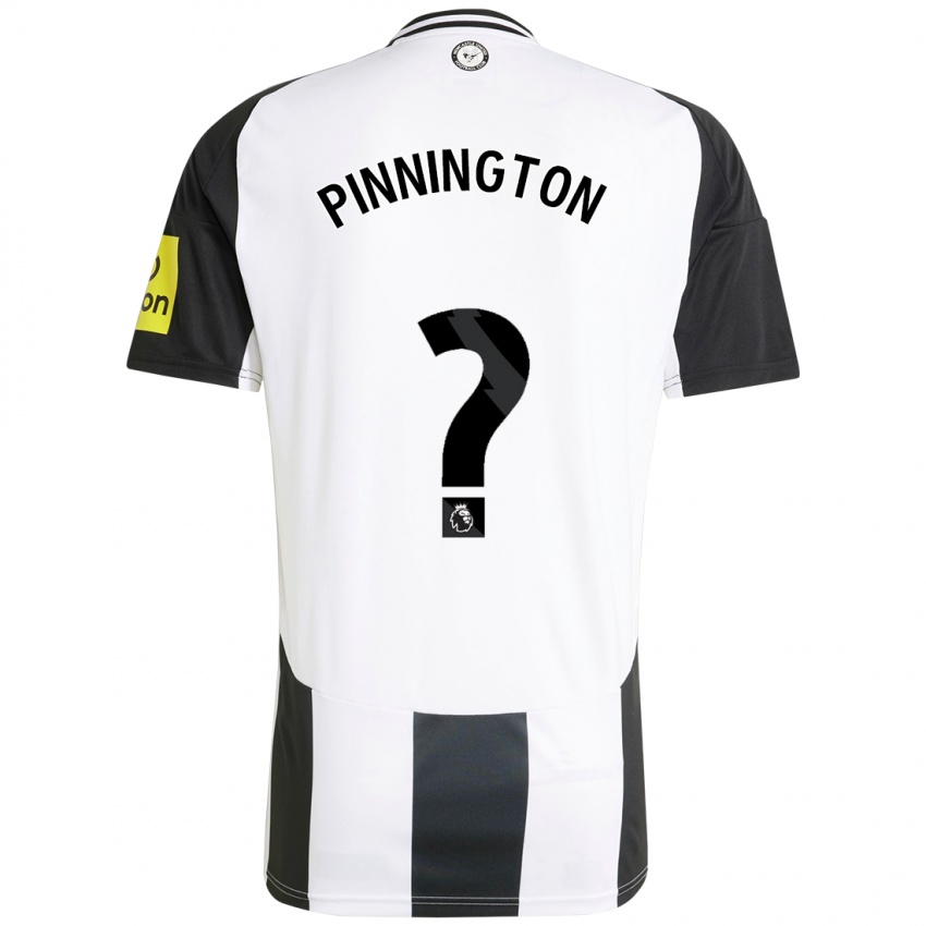 Damen Sam Pinnington #0 Weiß Schwarz Heimtrikot Trikot 2024/25 T-Shirt