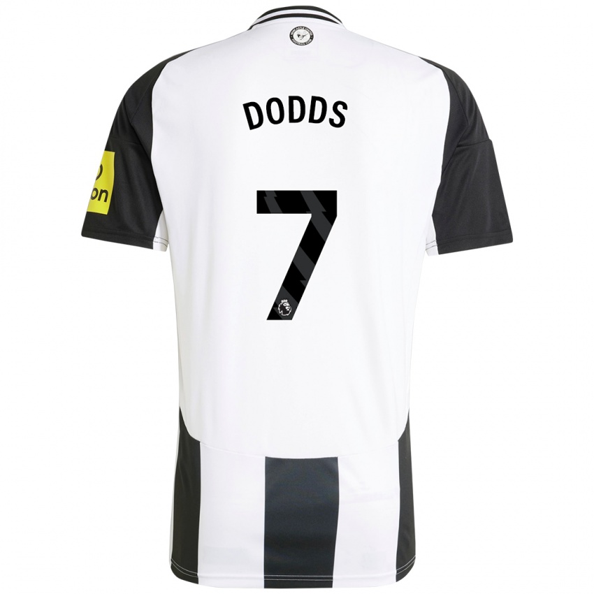 Damen Tyler Dodds #7 Weiß Schwarz Heimtrikot Trikot 2024/25 T-Shirt