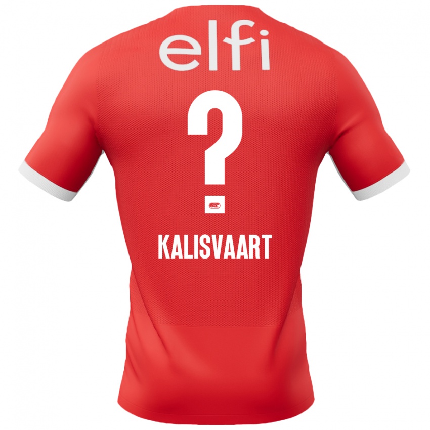 Damen Job Kalisvaart #0 Rot Weiß Heimtrikot Trikot 2024/25 T-Shirt