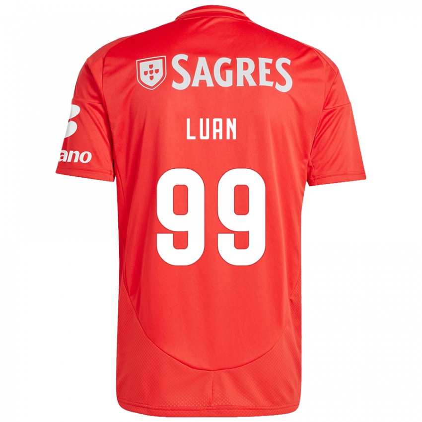 Damen Luan #99 Rot Weiß Heimtrikot Trikot 2024/25 T-Shirt