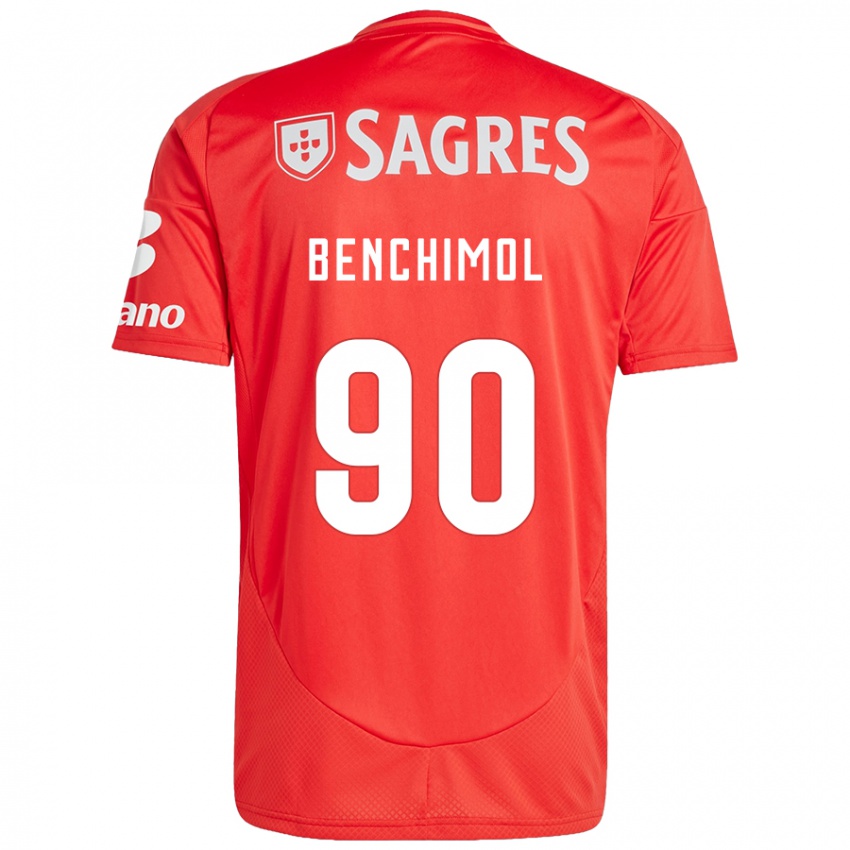 Damen Benchimol #90 Rot Weiß Heimtrikot Trikot 2024/25 T-Shirt