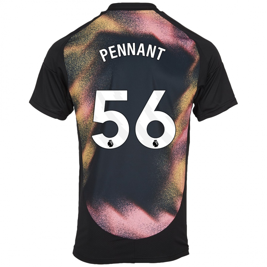 Damen Terrell Pennant #56 Schwarz Weiß Auswärtstrikot Trikot 2024/25 T-Shirt