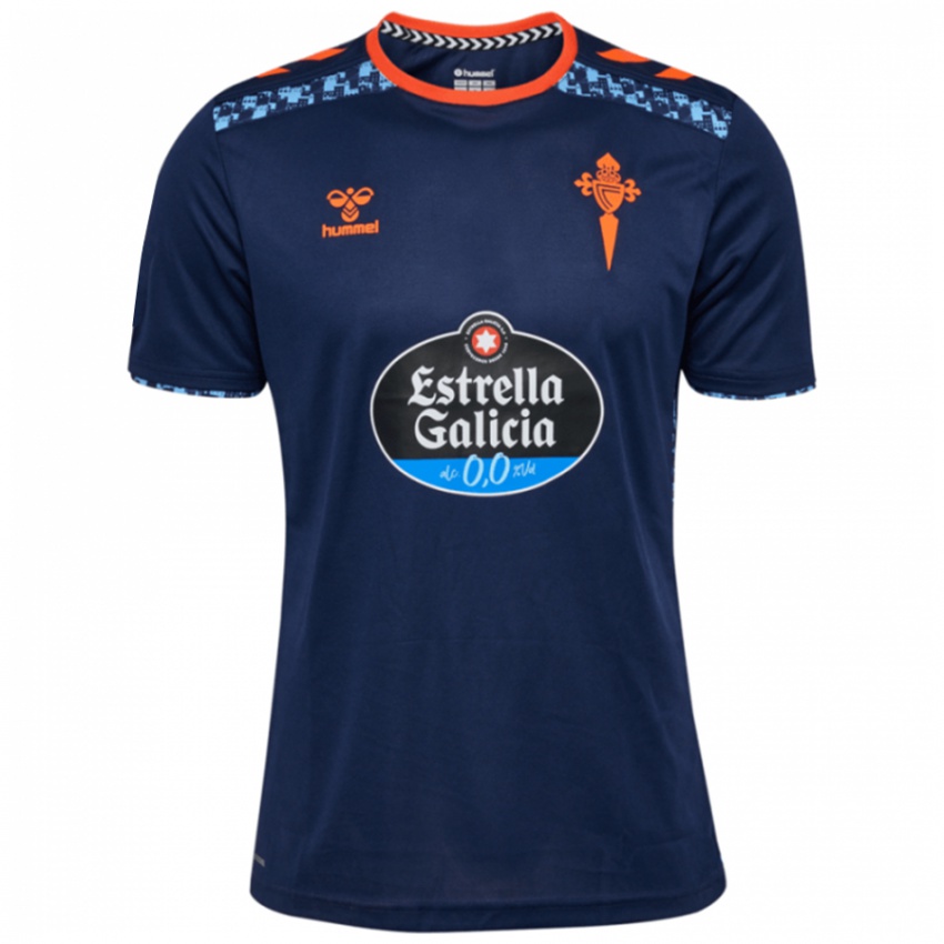 Damen Pablo Gavian #0 Marineblau Auswärtstrikot Trikot 2024/25 T-Shirt