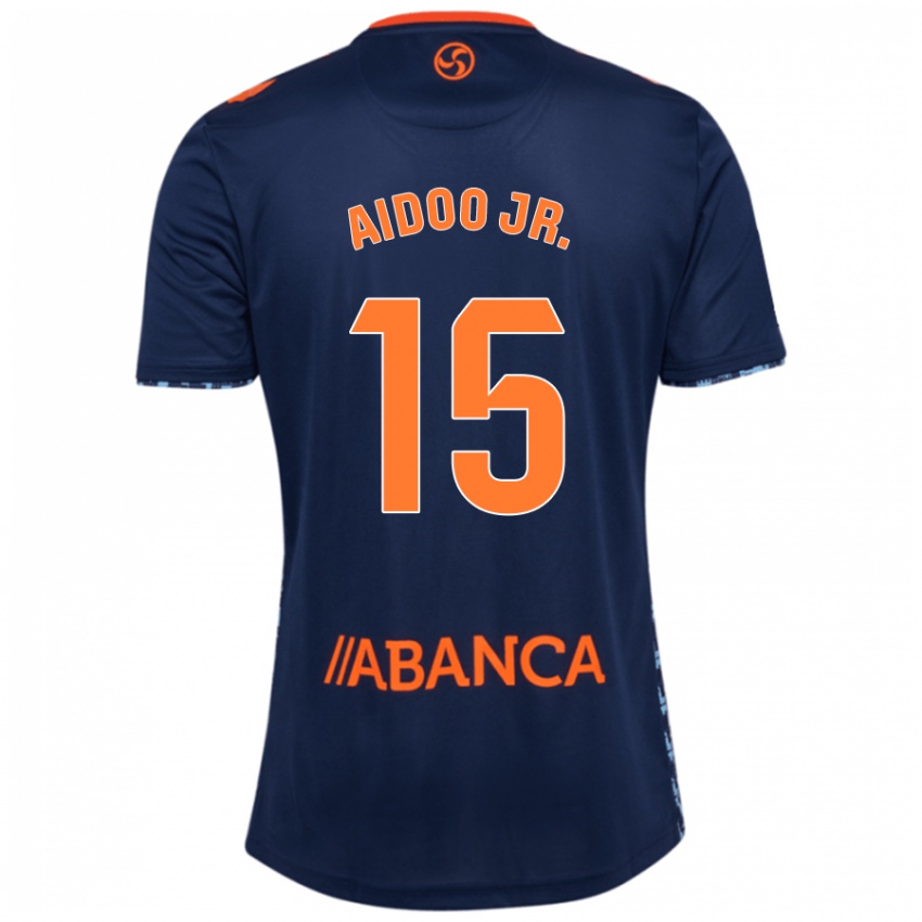 Damen Joseph Aidoo #15 Marineblau Auswärtstrikot Trikot 2024/25 T-Shirt