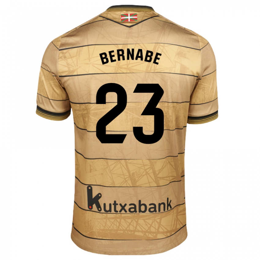 Damen Alejandra Bernabé De Santiago #23 Braun Auswärtstrikot Trikot 2024/25 T-Shirt