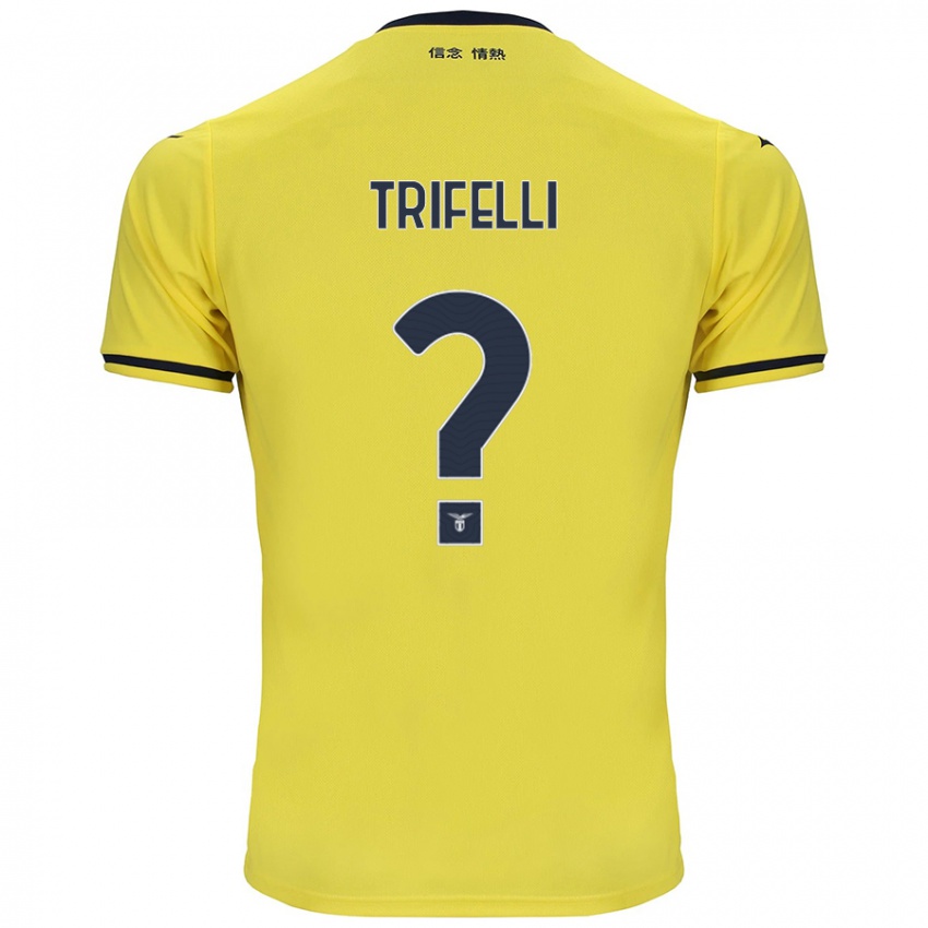 Damen Cristiano Trifelli #0 Gelb Auswärtstrikot Trikot 2024/25 T-Shirt