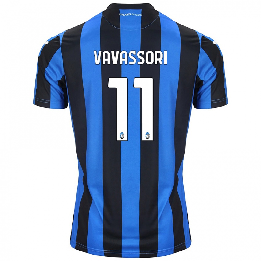 Kinder Dominic Vavassori #11 Blau Schwarz Heimtrikot Trikot 2024/25 T-Shirt