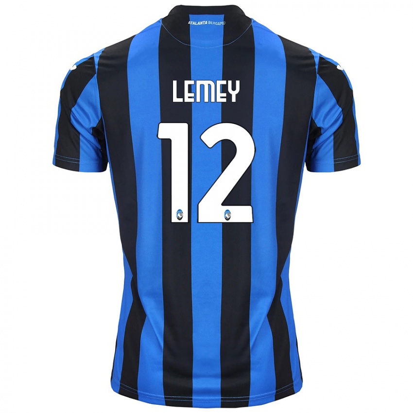 Kinder Diede Lemey #12 Blau Schwarz Heimtrikot Trikot 2024/25 T-Shirt