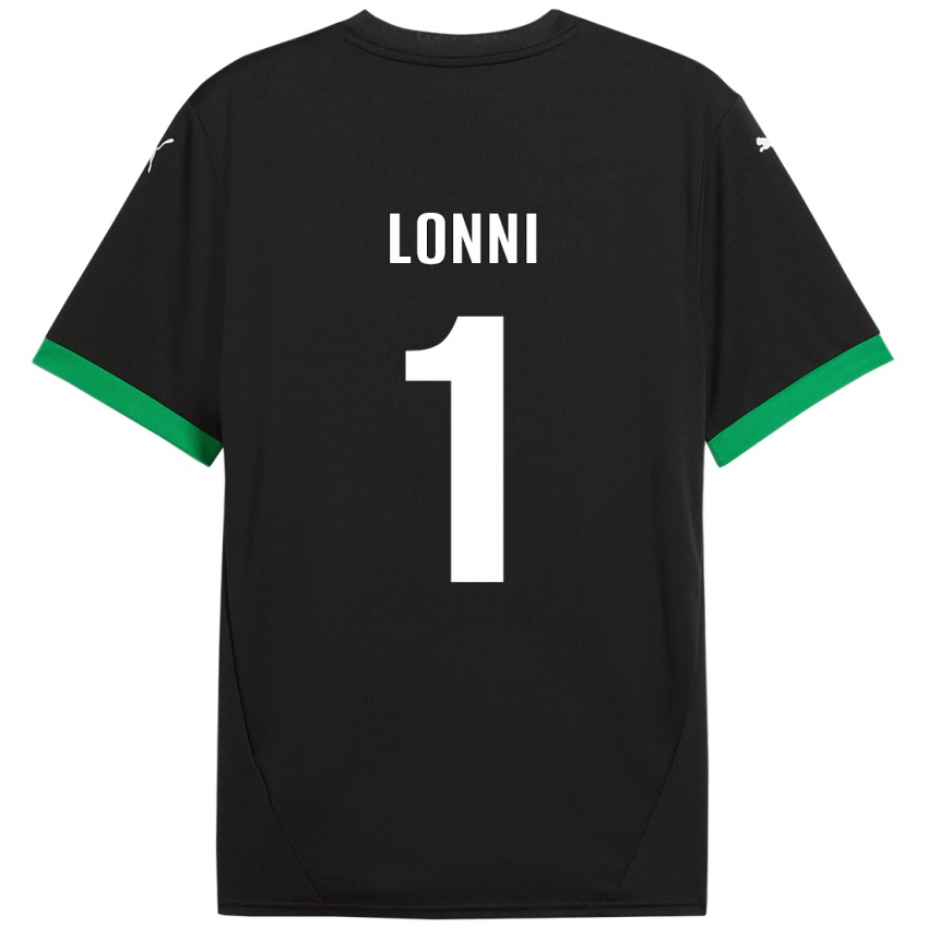 Kinder Lia Lonni #1 Schwarz Dunkelgrün Heimtrikot Trikot 2024/25 T-Shirt