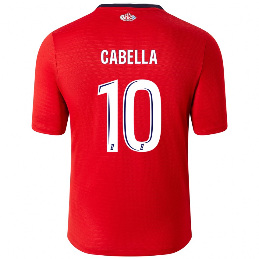 Kinder Rémy Cabella #10 Rot Weiß Heimtrikot Trikot 2024/25 T-Shirt