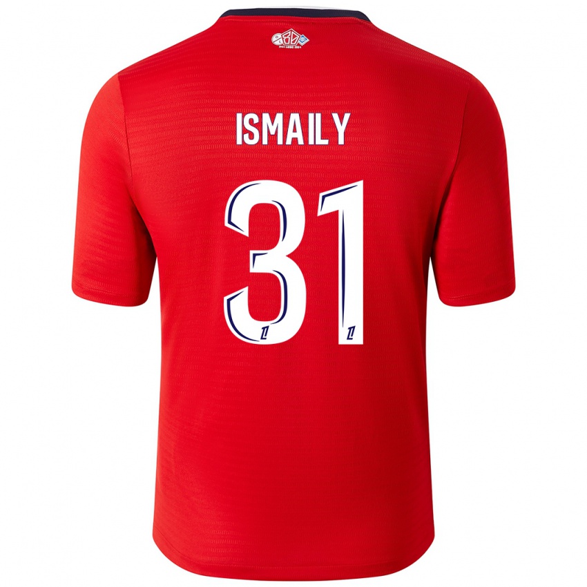 Kinder Ismaily #31 Rot Weiß Heimtrikot Trikot 2024/25 T-Shirt