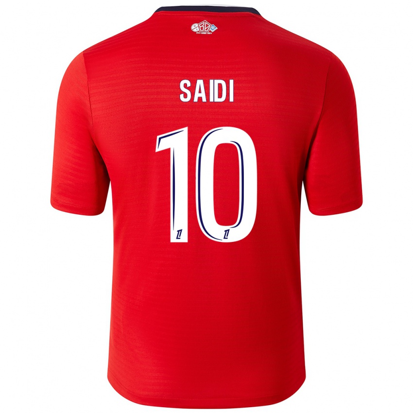 Kinder Rachel Saidi #10 Rot Weiß Heimtrikot Trikot 2024/25 T-Shirt