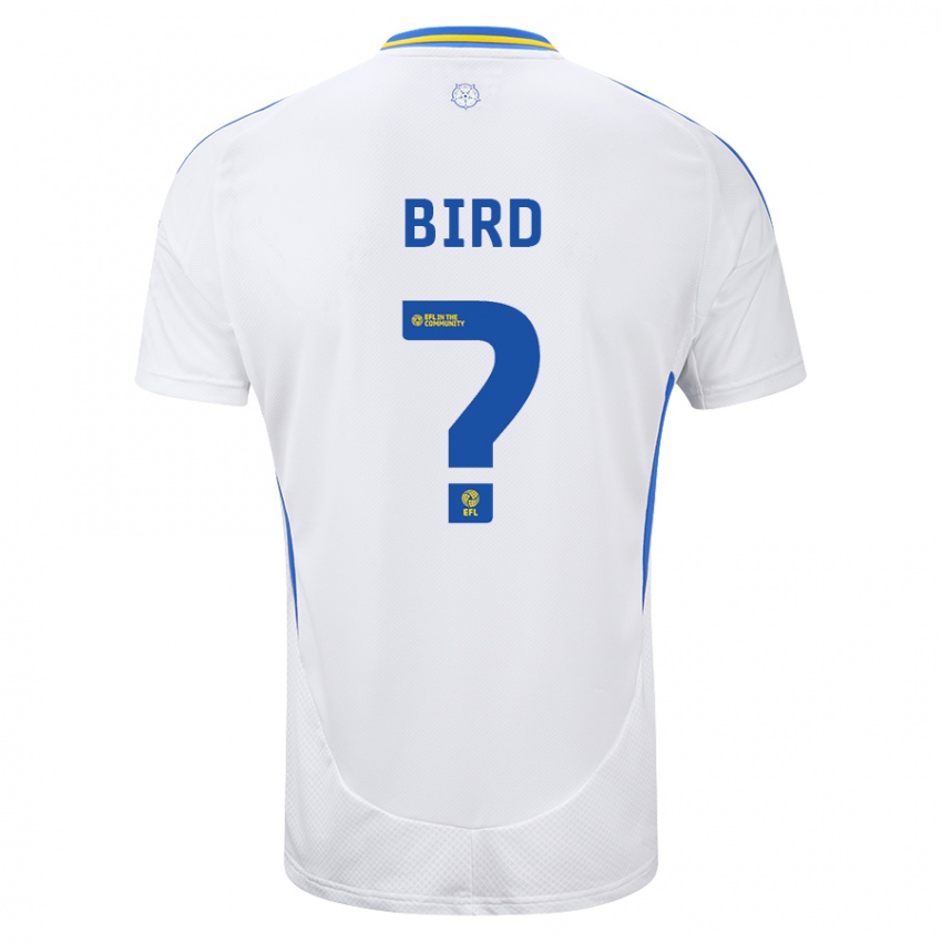 Kinder Coban Bird #0 Weiß Blau Heimtrikot Trikot 2024/25 T-Shirt