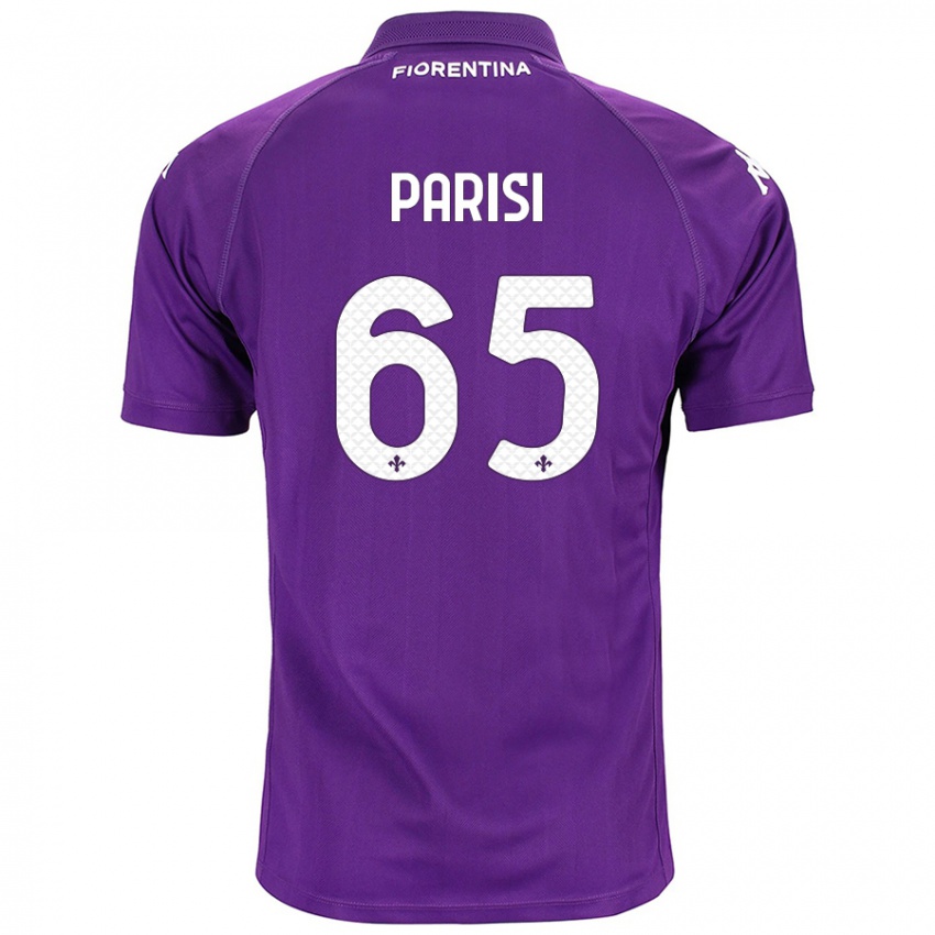 Kinder Fabiano Parisi #65 Violett Heimtrikot Trikot 2024/25 T-Shirt