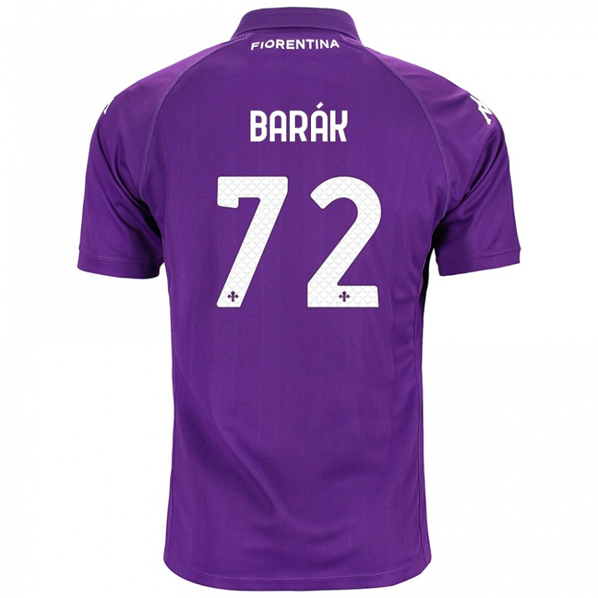 Kinder Antonin Barak #72 Violett Heimtrikot Trikot 2024/25 T-Shirt