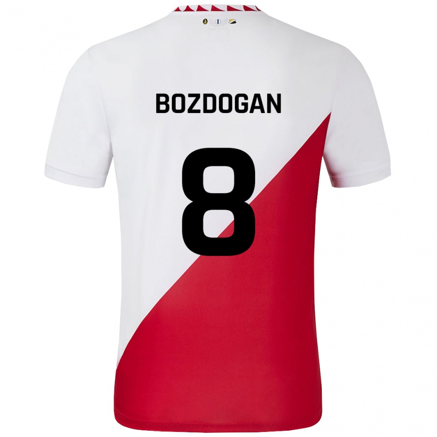 Kinder Can Bozdogan #8 Weiß Rot Heimtrikot Trikot 2024/25 T-Shirt